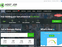 Tablet Screenshot of hostjo.net